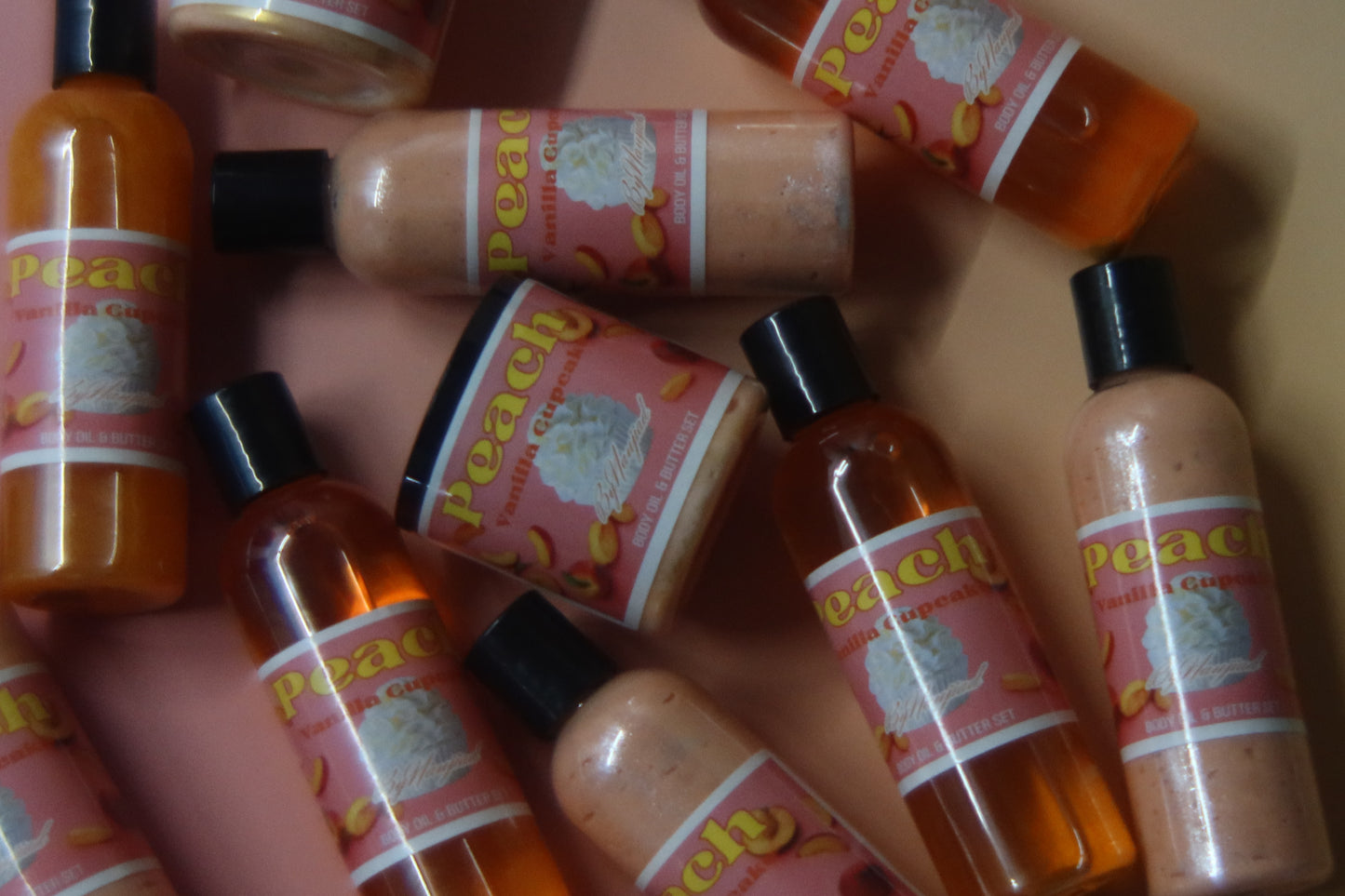 Peach Vanilla Cupcake ByNaujiad