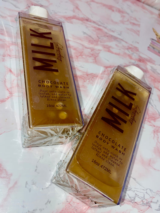 Chocolate body wash